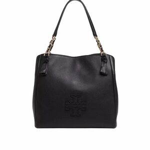 Tory Burch Black Leather Harper Tote
